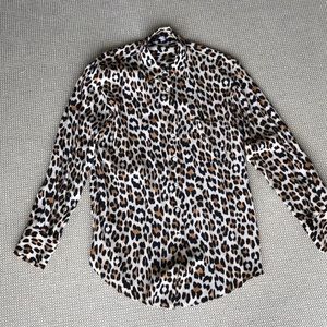 Zara Cheetah Blouse.